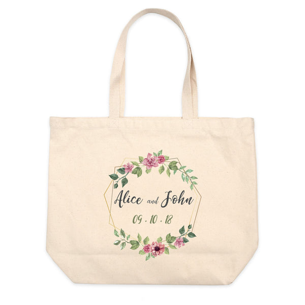 Water Color Tote Bags - Personalized