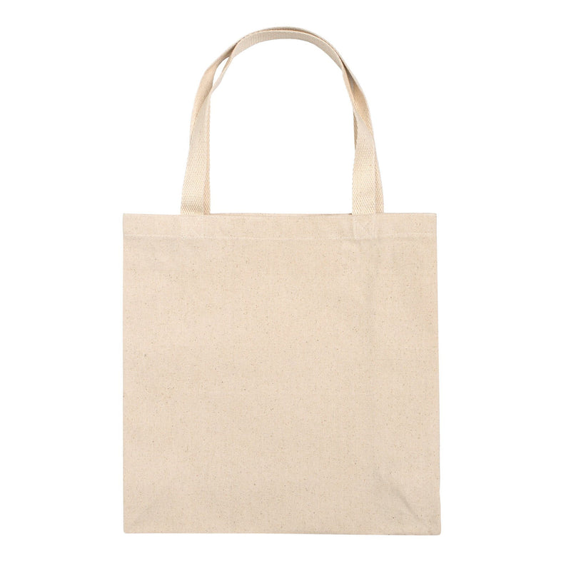 Personalized Square Cotton Canvas Tote Bag