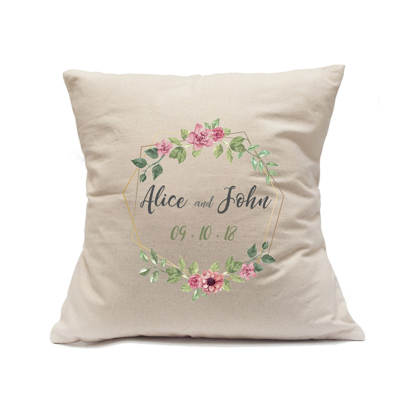 Personalized Linen Baby Pillow - My Embroidered Gifts
